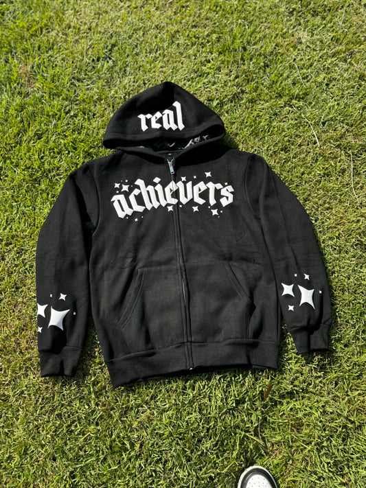 REAL ACHIEVERS “PANDA” ZIP UP