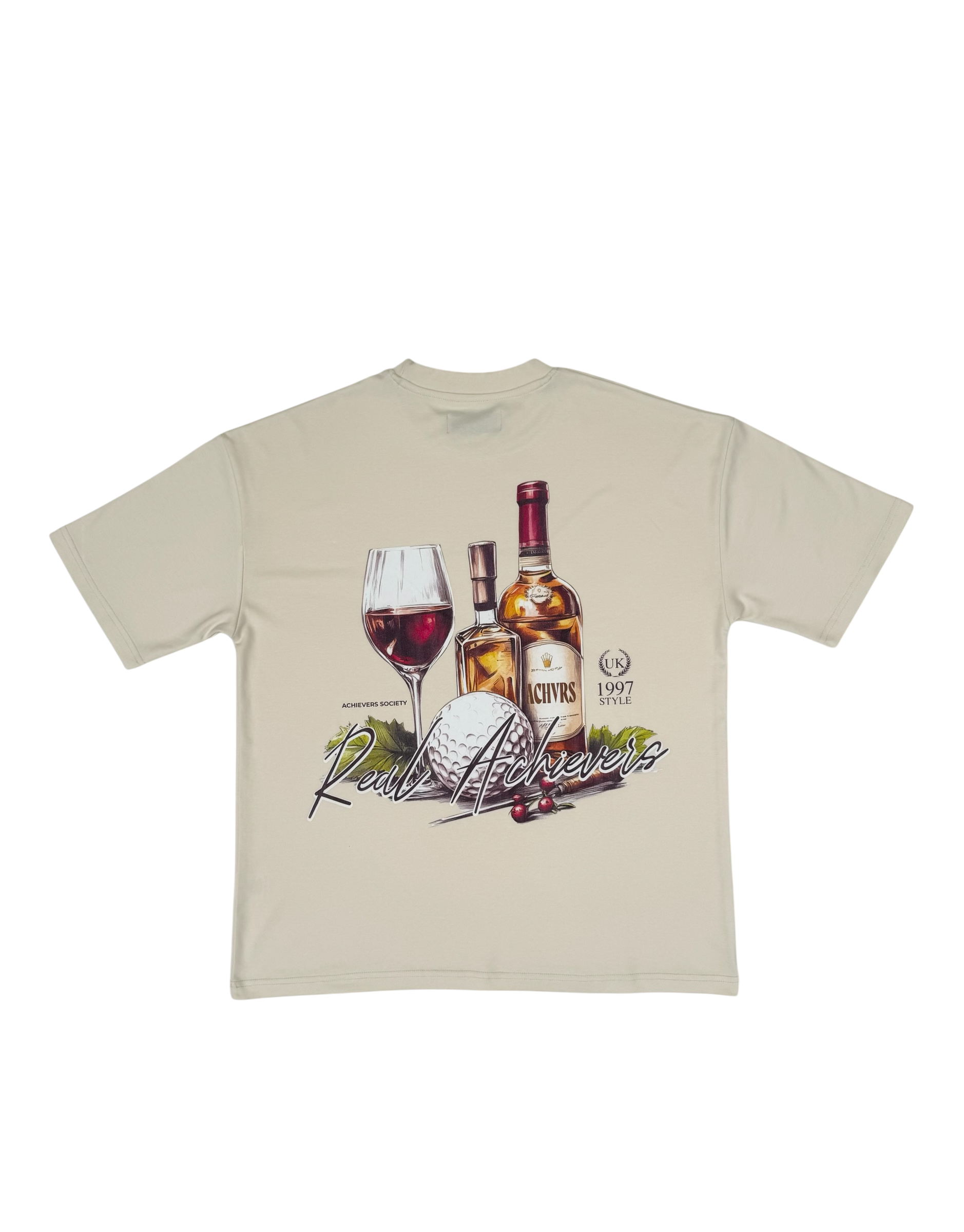 Achievers Society Cream T-Shirt
